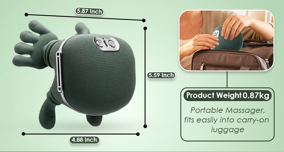 BioniQ Heat Pro dimensions and size guide — fits all neck and shoulder sizes
